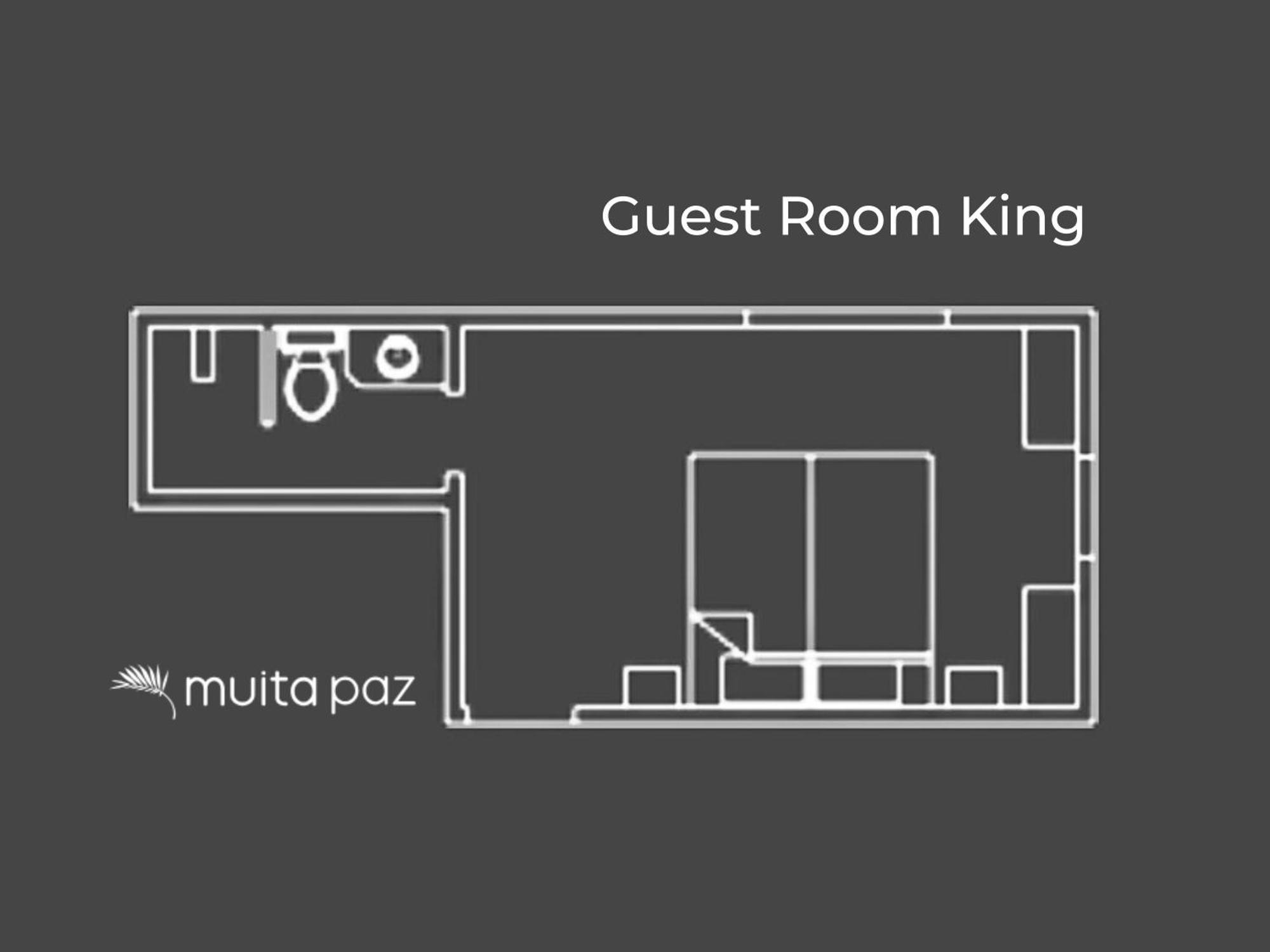 Muita Paz Rooms Atins Ngoại thất bức ảnh
